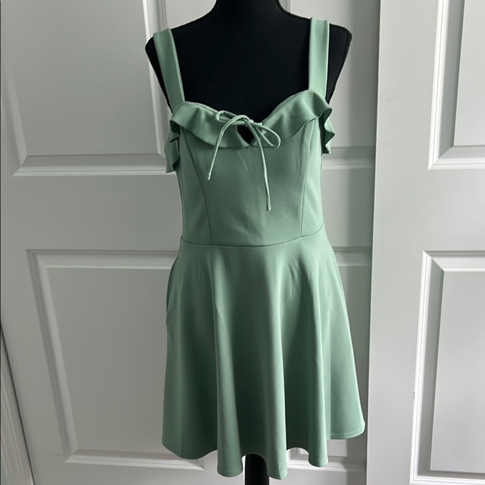City Studio Mint Green Dress size 13/14